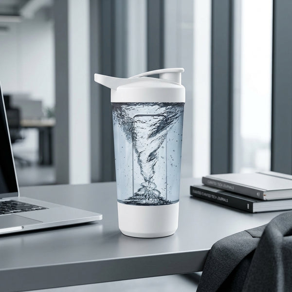 Electric Self-Stirring Protein Shaker Bottle