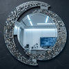 Decorative Round Mosaic Wall Mirror