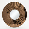 Round Decorative Sunburst Wall Mirror