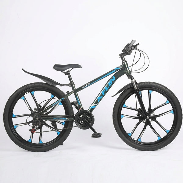 26-Inch Mountain Bicycle with Disc Brakes and Alloy Wheels