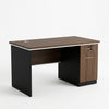 Office Desk with Lockable Drawer and Storage Cabinet