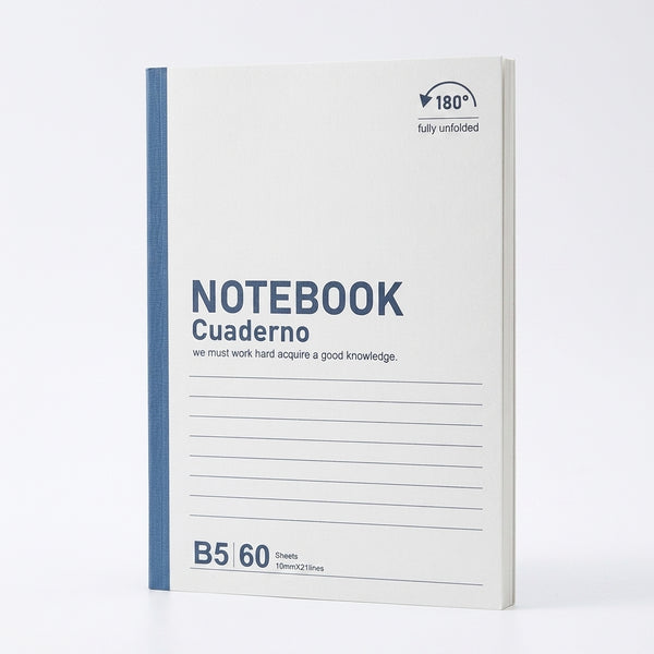 B5 Lined Notebook Set - 60 Sheets