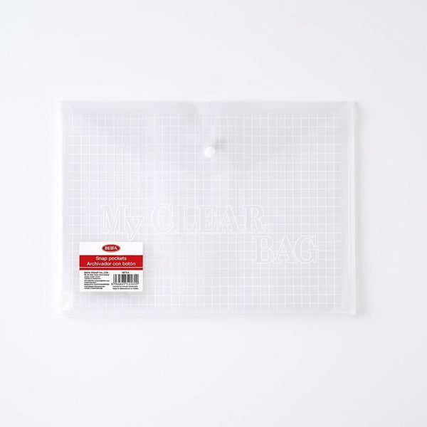 Clear Snap Pockets (For Office Use)