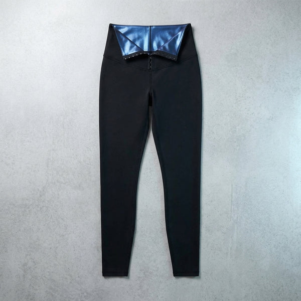 Tummy Sweat Pants High Waist Leggings