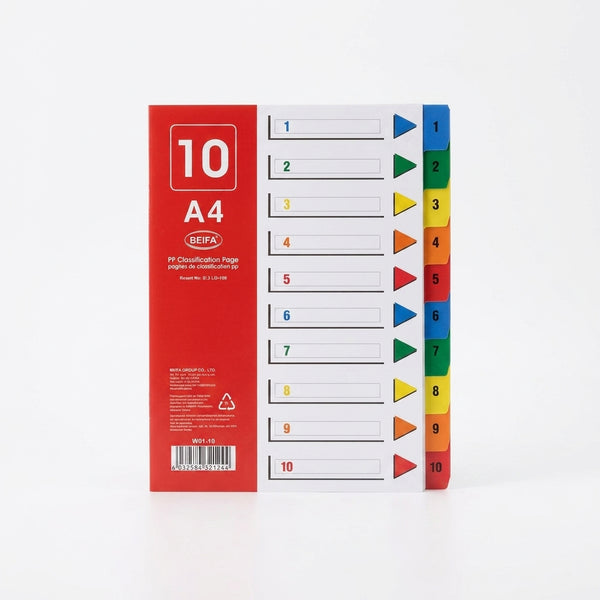 Multipurpose File Folder Pack 10 Sheets
