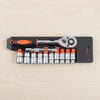 12 Piece Ratchet Socket Set 3/8"