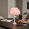 Feather Table Lamp