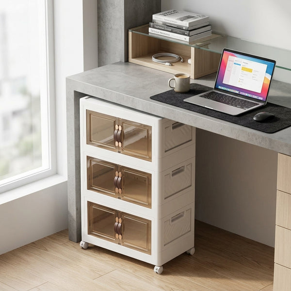 3 Layer Stackable Storage Box Organisers