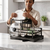 Metal Kitchen Dish Rack for Sink and Countertop