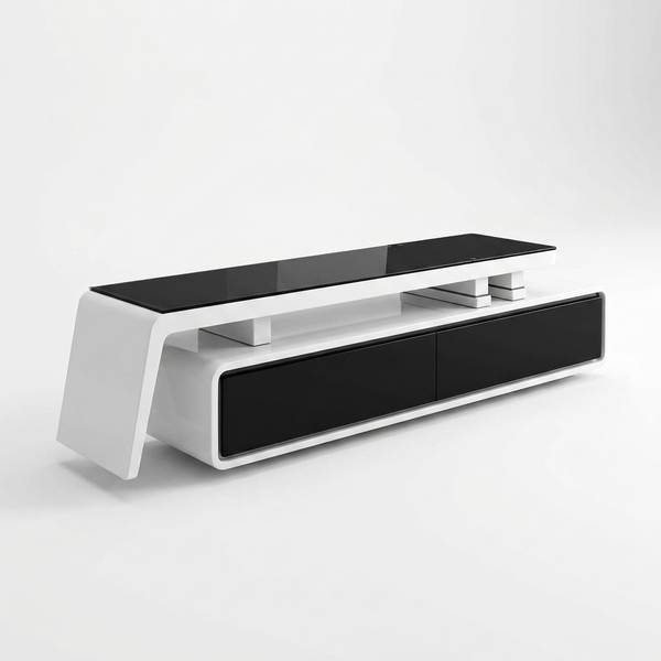 Modern TV Stand with Storage