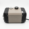 12-24V Portable Diesel Heater with Remote Control top view, showcasing its design and connections.