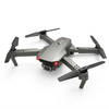 Remote Controlled Foldable Drone with compact design and four propellers for easy flying.