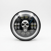 Skeleton LED Light featuring a skull design and circular light housing, ideal for bold decorative lighting.