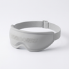 Adjustable Eye Sleeping Mask in gray with breathable design and adjustable strap for comfortable sleep.