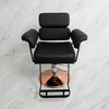 Black Adjustable Salon Styling Chair with Footrest