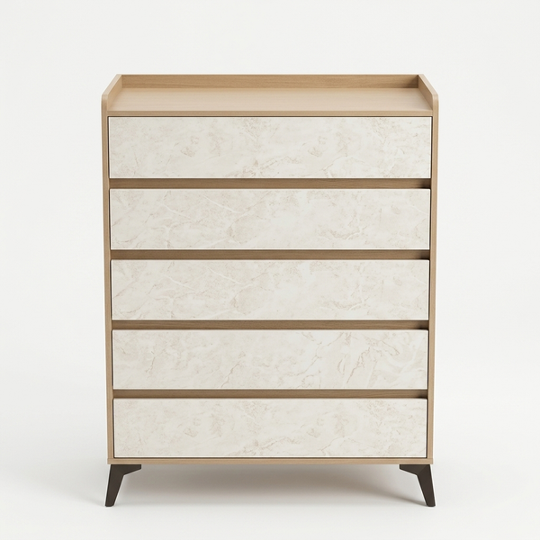 Modern Multi-Drawer Storage Chest