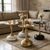 Modern Round Pedestal Side Table