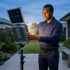 280W Portable Solar Work Light with 2.1m Tripod