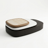 Layered Rounded Coffee Table