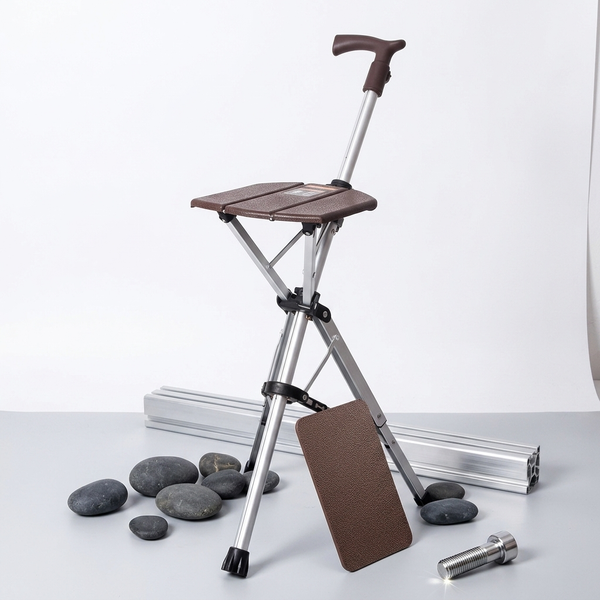 Aluminium Alloy Folding Cane Seat