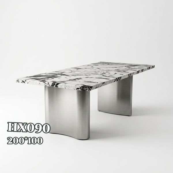 Modern Marble Dining Table Set