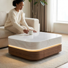 Modern Luxury LED Marble-Top Coffee Table