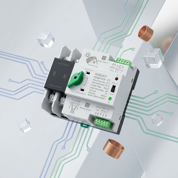 DIN Rail Automatic Transfer Switch