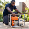 4-Inch Gasoline Water Pump - High Flow, Self-Priming