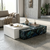 Modern Marble-Style Coffee Table