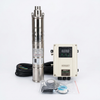 DC Submersible Pump 3IHS1.2-65-24-250, stainless-steel pump, controller, cable and connection accessories.