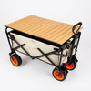 Outdoor Large Capacity Folding Wagon Truck Trolley with Tabletop