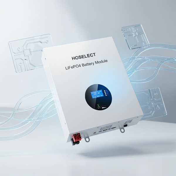 48V 100Ah LiFePO4 Lithium Battery - Wall Mount