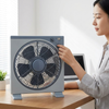 Condere 12'' Box Fan (3 Speed and Timer and Oscillating)