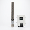 4ssHi H3.5 260 280V 2200W Borehole Pump and control unit on a white background.