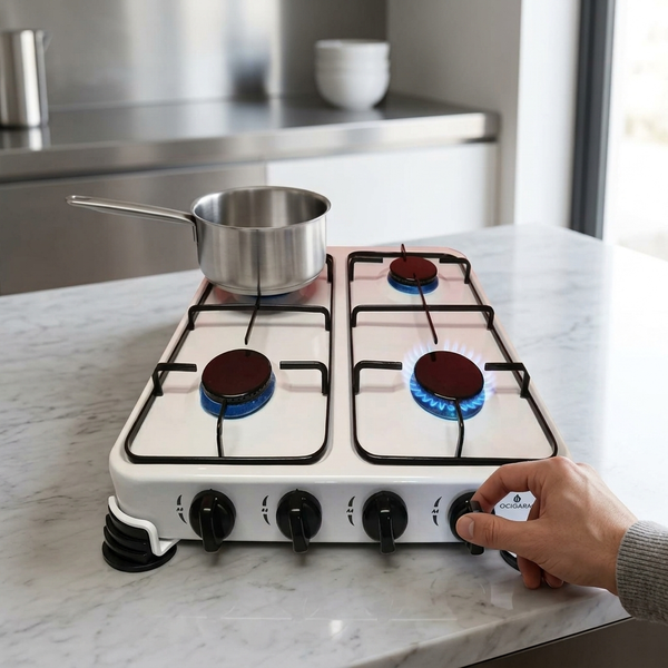 Portable 4 Plate Gas Stove