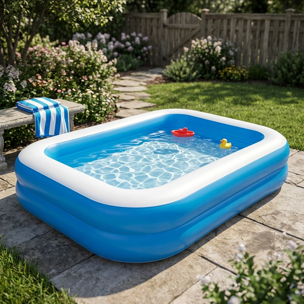 450L Rectangular Family Pool