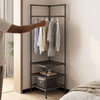 Multifunctional Floor Standing Corner Coat Rack