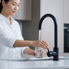 Black Round Kitchen Sink Faucet