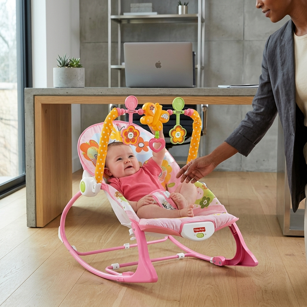 Baby to Toddler Rocker – Adjustable Infant & Toddler Seat