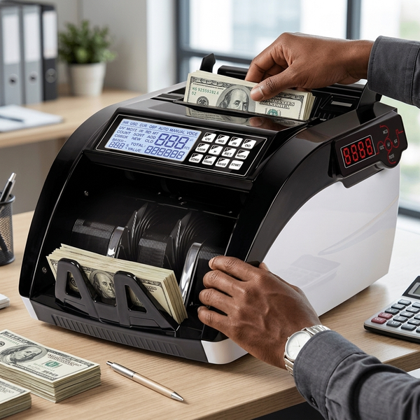 Money Counter Machine With Digital Screens