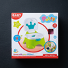 Musical Toddler Potty Training Chair packaging showing potty chair with musical feature and vibrant colors.