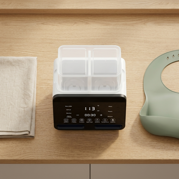Double Baby Bottle Warmer & Sterilizer