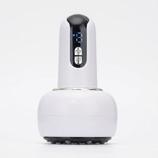 Electric Massage Device with Digital Controls showing compact design and digital display.