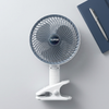 Portable Type C Rechargeable Desktop Clamp Fan