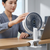 Portable Type C Rechargeable Desktop Clamp Fan