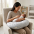 Ergonomic C-Shaped Nursing Support Pillow