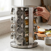 16 Jars Rotating Spice Carousel