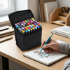 80Pcs Art Sketch Drawing Twin Marker Painting Pen Set