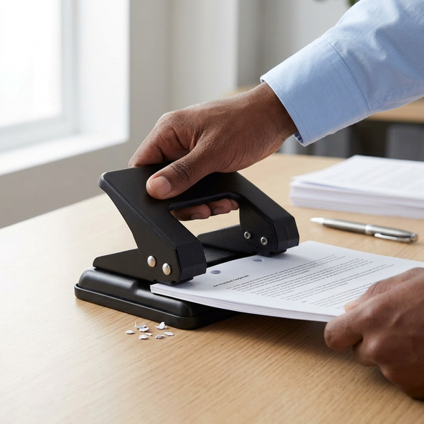 Compact Metal Hole Punch
