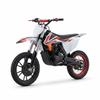 Off-Road Dirt Bike showcasing a compact, rugged build with knobby tyres and motocross-inspired design.